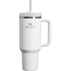 Bouteille d'eau isolée en acier inoxydable avec poignée, gobelet à boire, tasse à paille avec couvercle, maintien au froid, standard, extérieur, été, 40oz